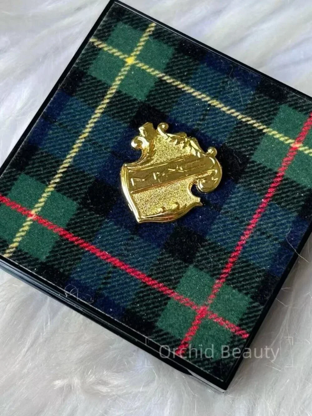 New MAC Tartan Tale: Dashing Lassies Eyeshadow Palette With Brush~Rare